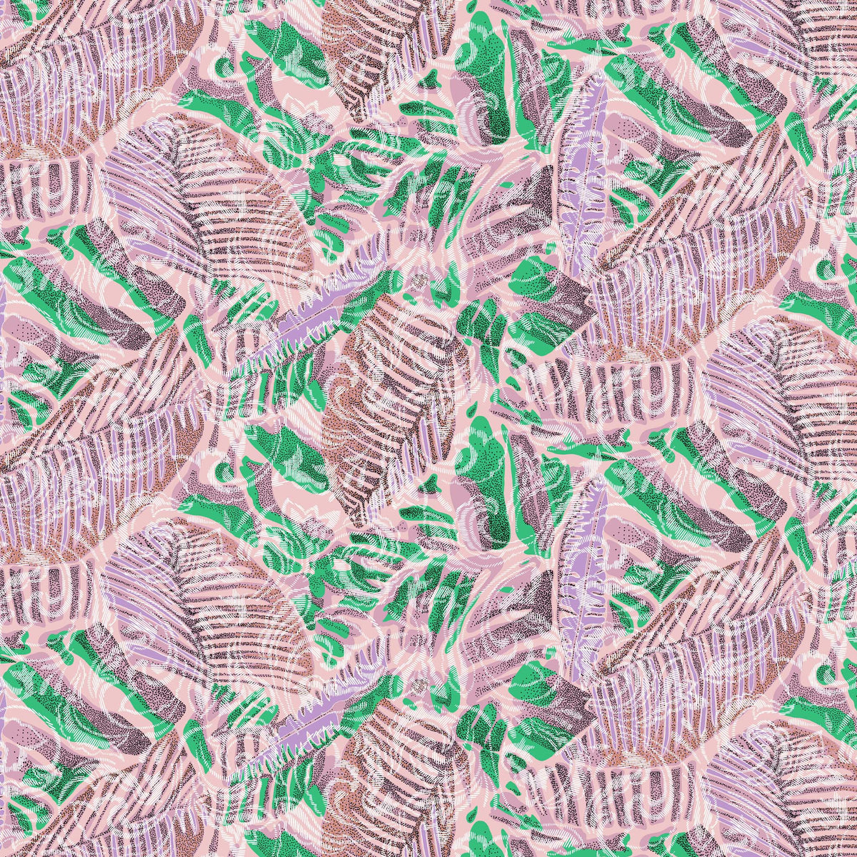 Abstract Printed Fabric by the Yard | Fabric on Demand