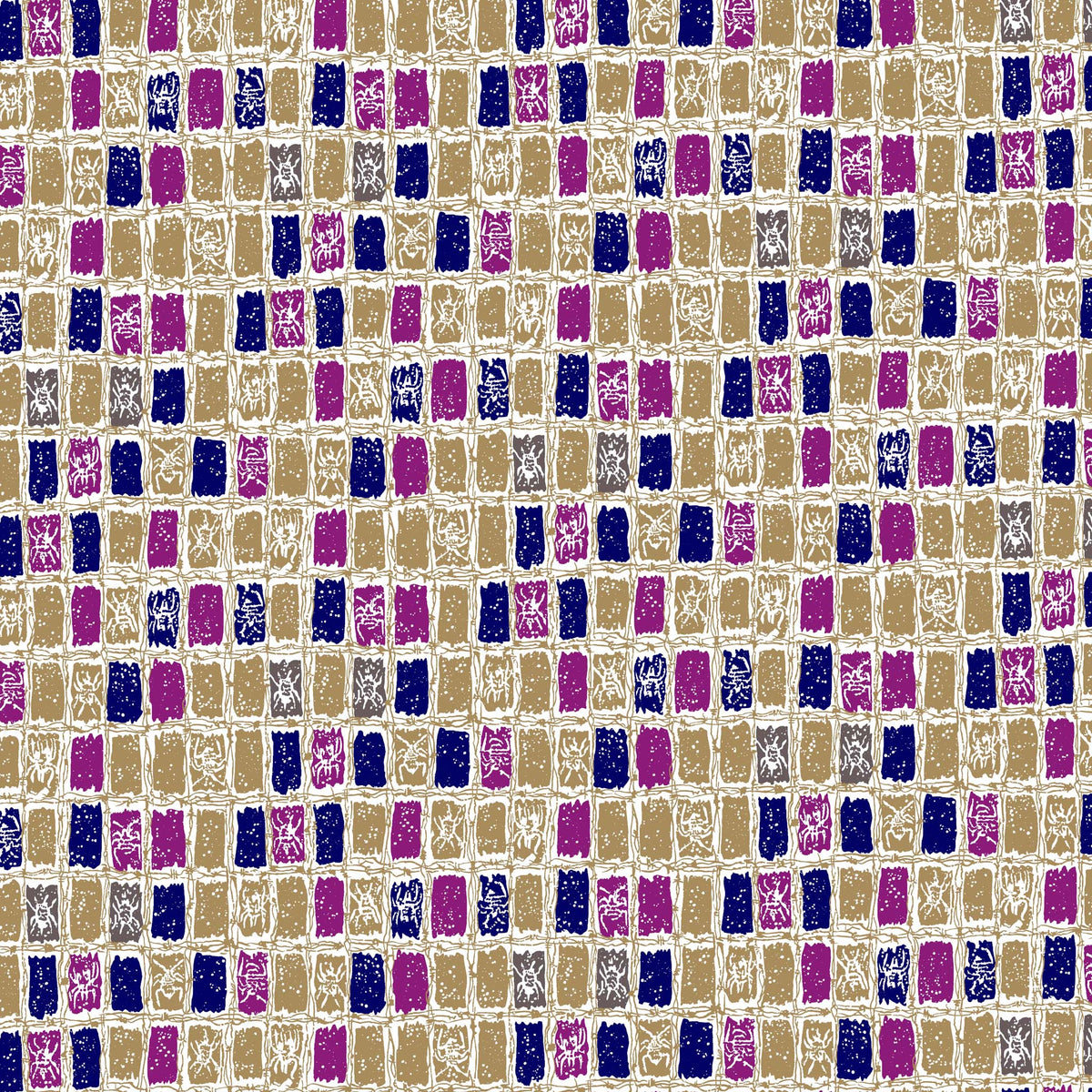 Abstract Printed Fabric by the Yard Fabric on Demand