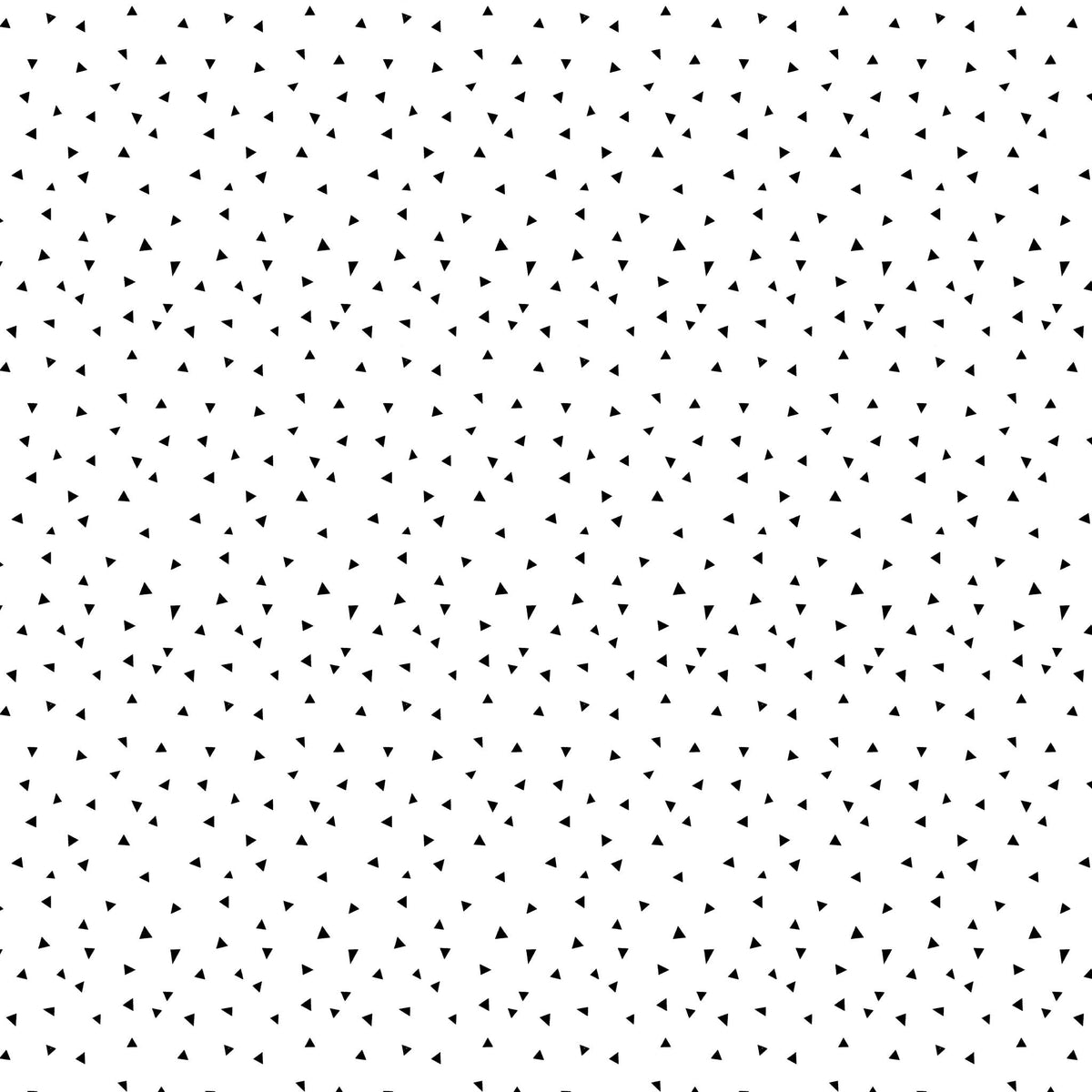 Small Triangle Confetti Design Printed Fabric by the Yard Fabric on